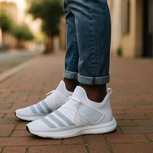 Adidas James Harden B/E 3 Cloud White Basketball Sneakers Tie & Velcro NEW NWT